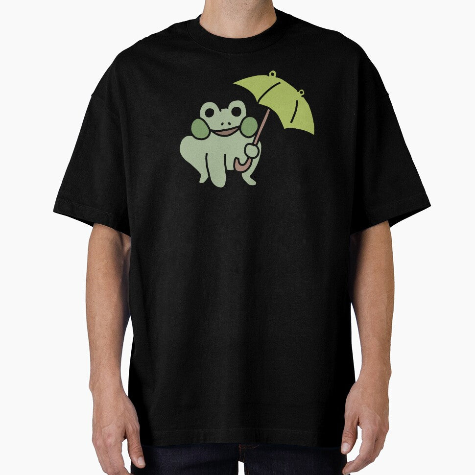 froggy with umbrella by Candy Scribble