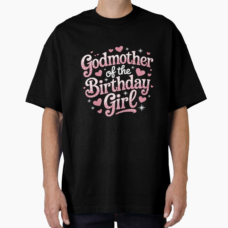 Godmother Of The Birthday Pink Girl Matching Family by VerseFarm