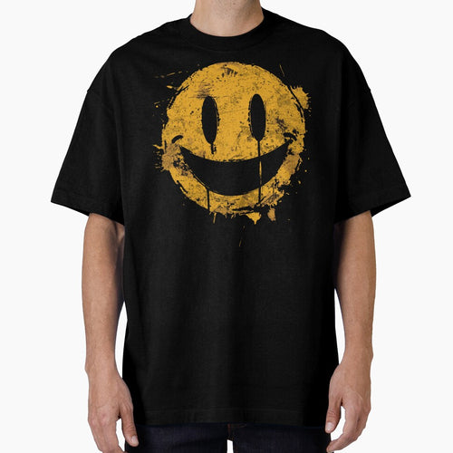 Acidic Decay - Urban Grunge Smiley Face by Sir Meow Meow