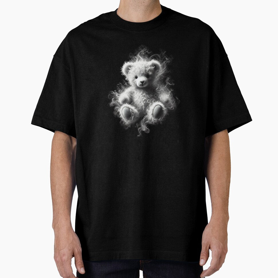 Ethereal Monochrome Teddy Bear by Blink Art Studio