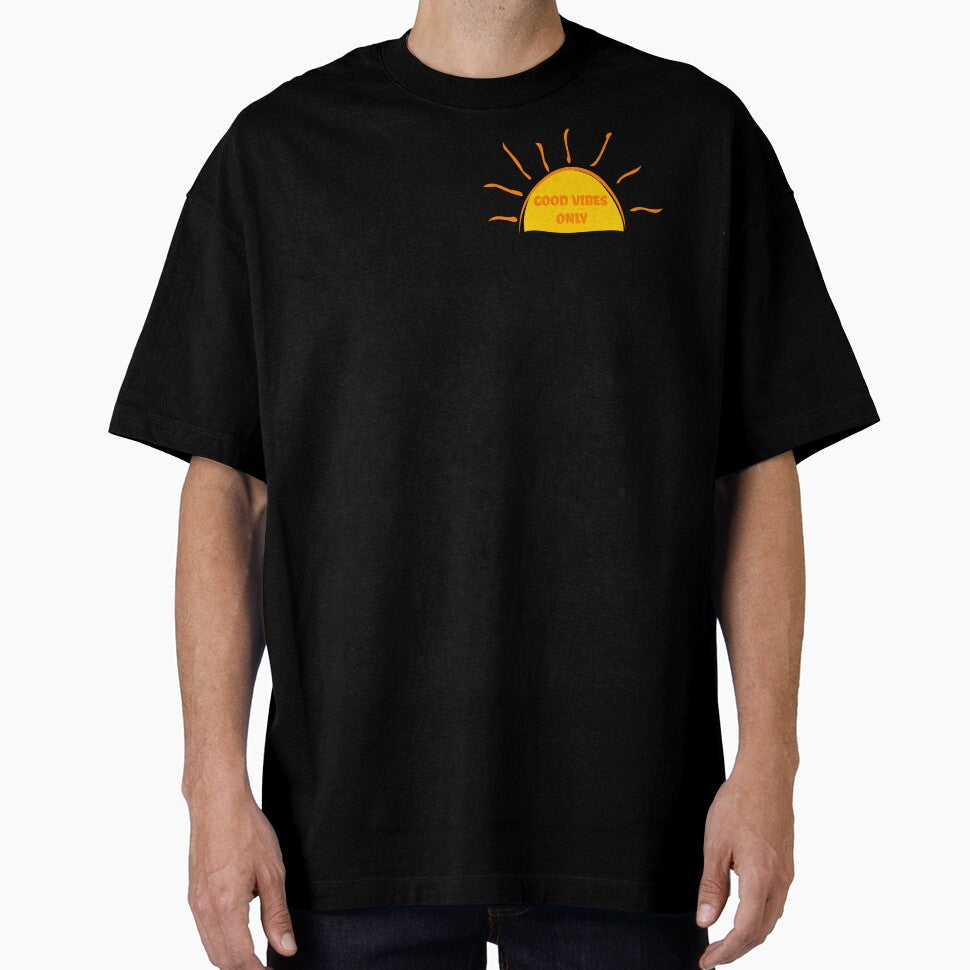Good Vibes Only Yellow Sun by C-Katt