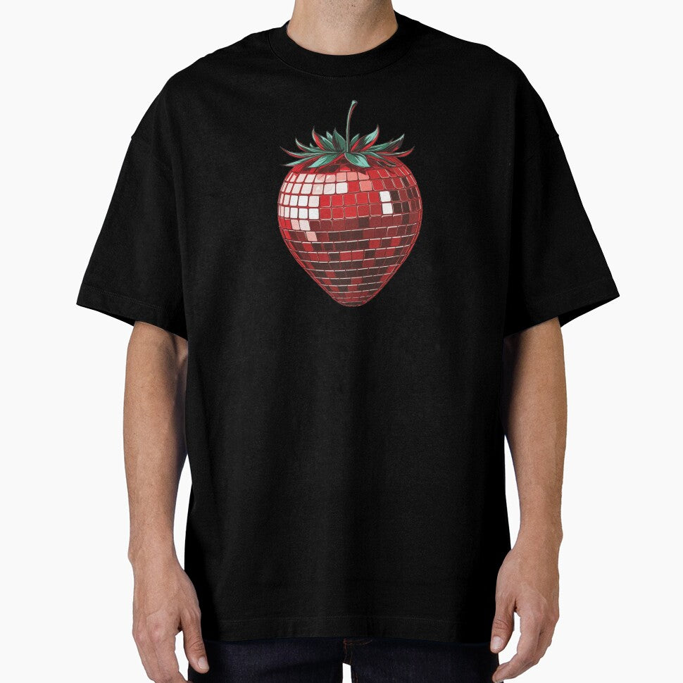 Retro Disco Strawberry Design by Claustronautas