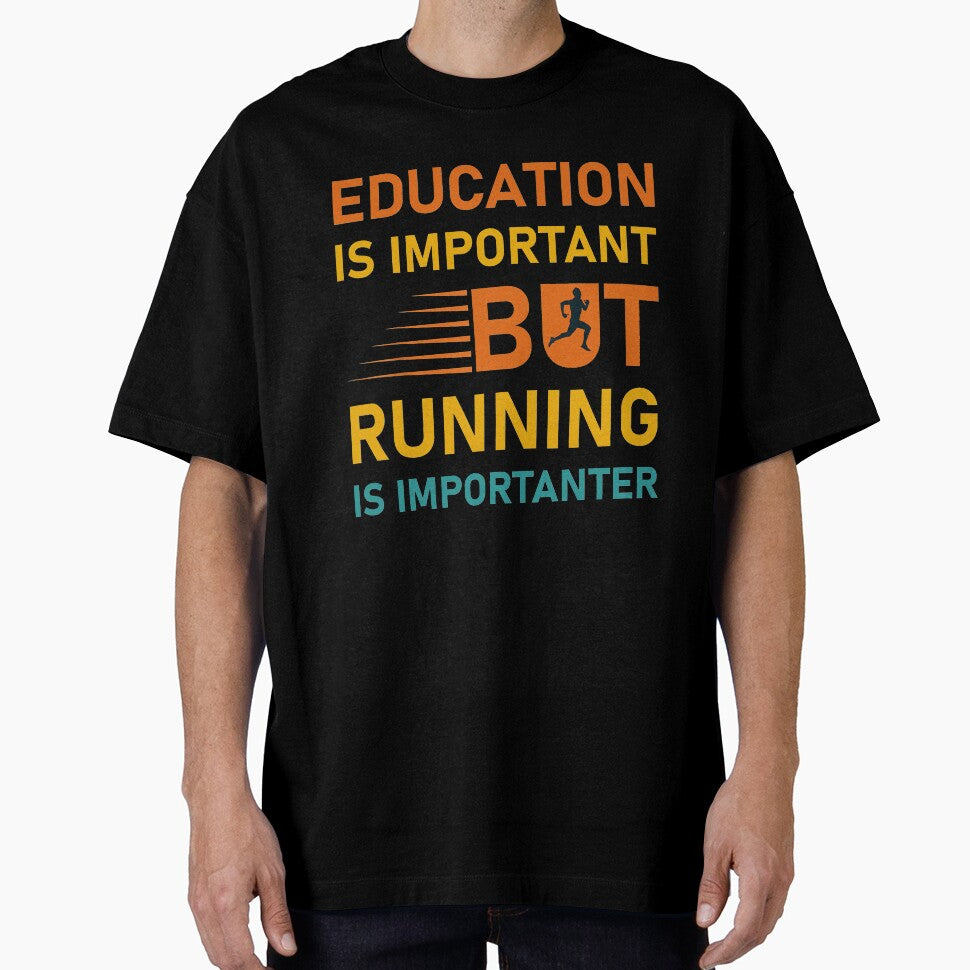 Education Is Important but Running Is Importanter by RobertJason