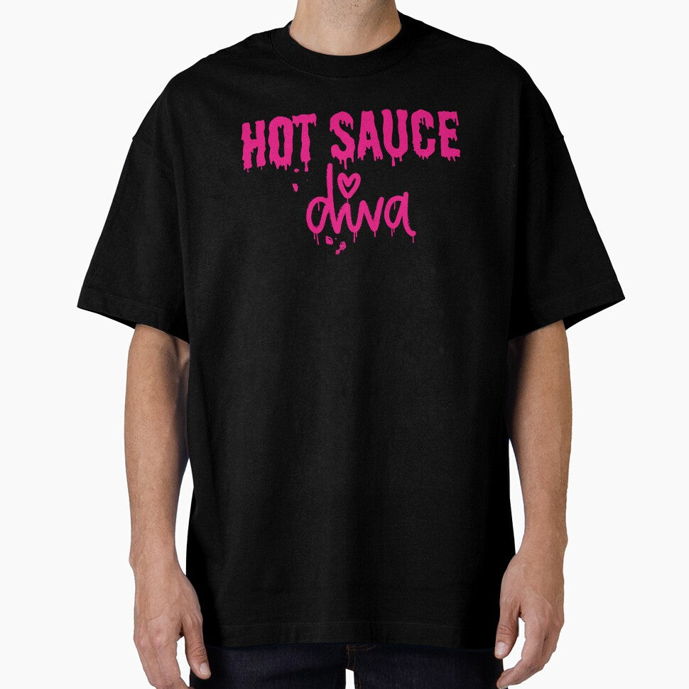 Hot Sauce Diva Funny Bold Cooking Culinary Chef Food Lover by MagicSD Designs