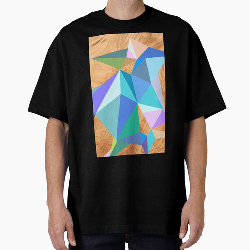 Abstract sharp colored shapes by mikath