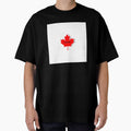 Minimalistic Canadian Red Maple Leaf by atCase