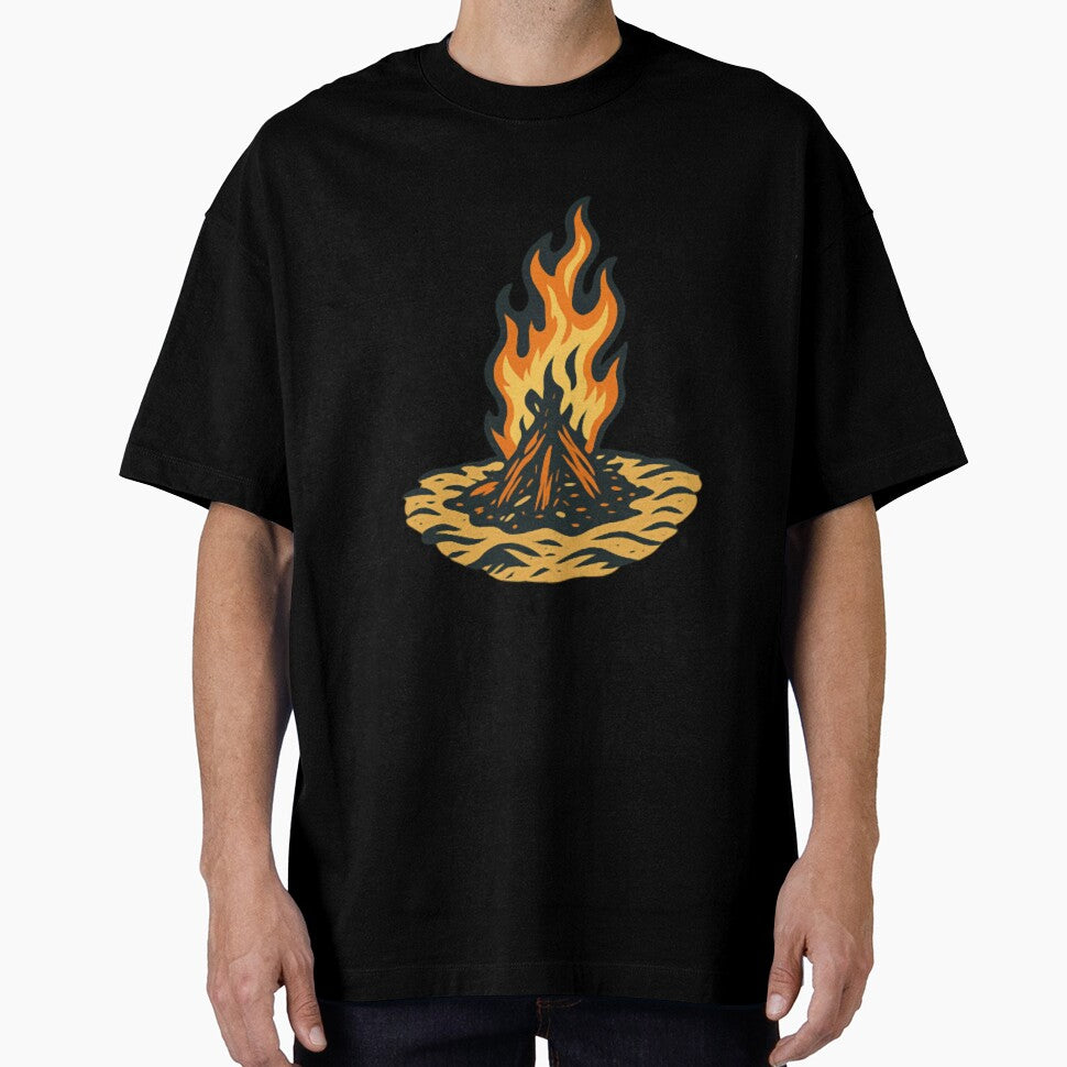 Campfire Vibes Oversized by Salzedoashop