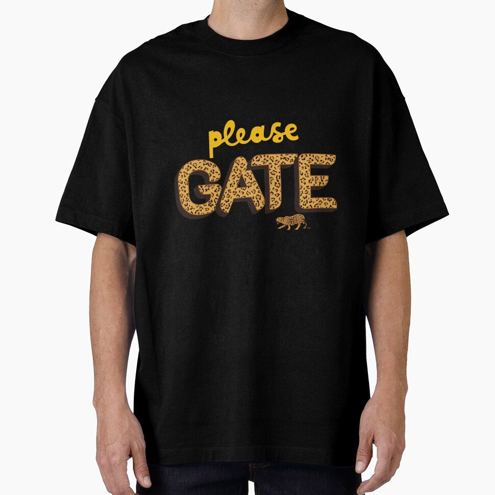 Please Gate – Leopard Print Bold Statement Design by Aquarius-club