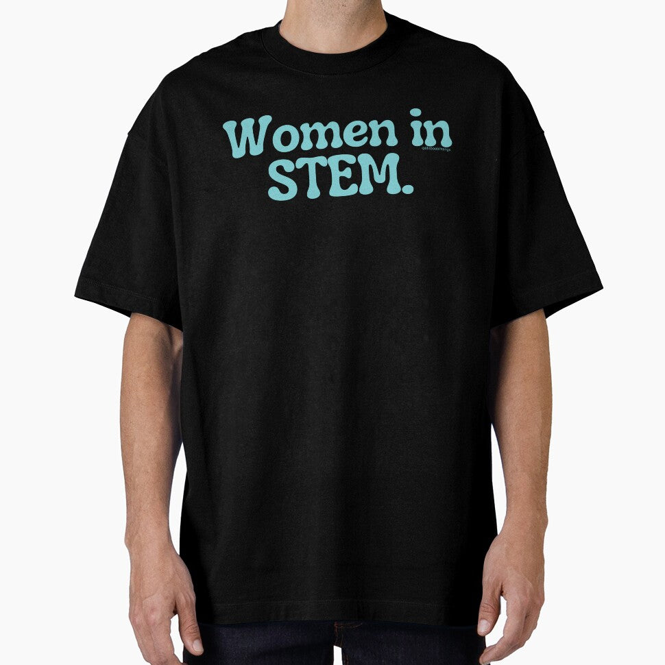Women in STEM., blue/green, v20b | lilsboobthangs by lilsboobthangs