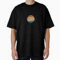 Good Vibes Only Vintage Retro Sunset T-Shirt Sticker Design by Picelmintco