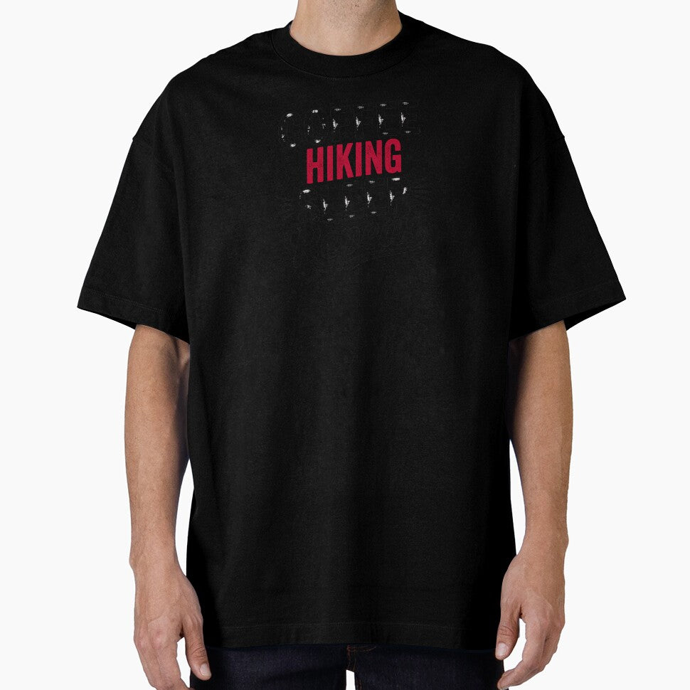 Coffee Hiking Sleep Repeat - Funny Hiking Lover by Watsonarts