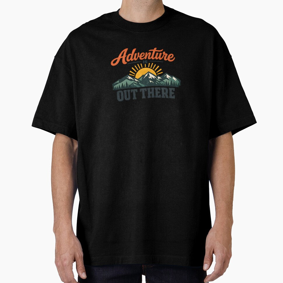 Adventure Is Out There Mountain Outdoor by Byte-shirt