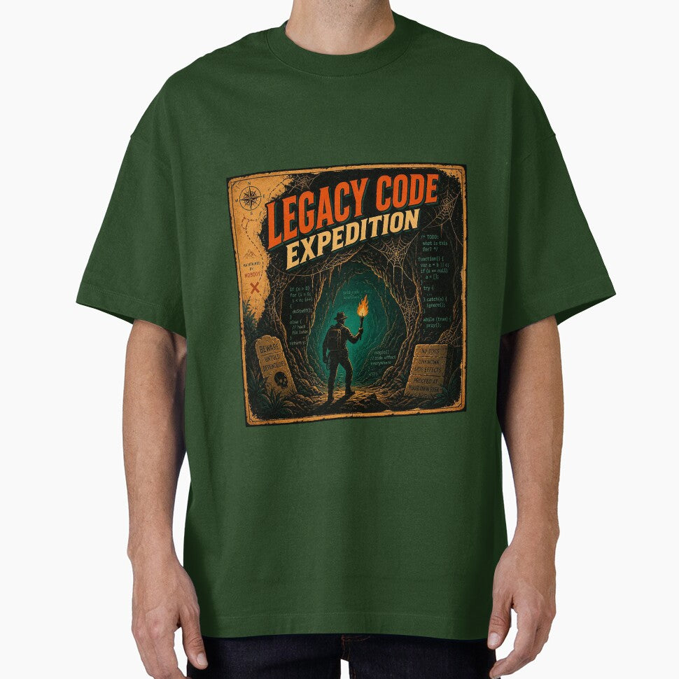 Legacy Code Expedition - Funny Developer Adventure Shirt by Geek Tracy Shop