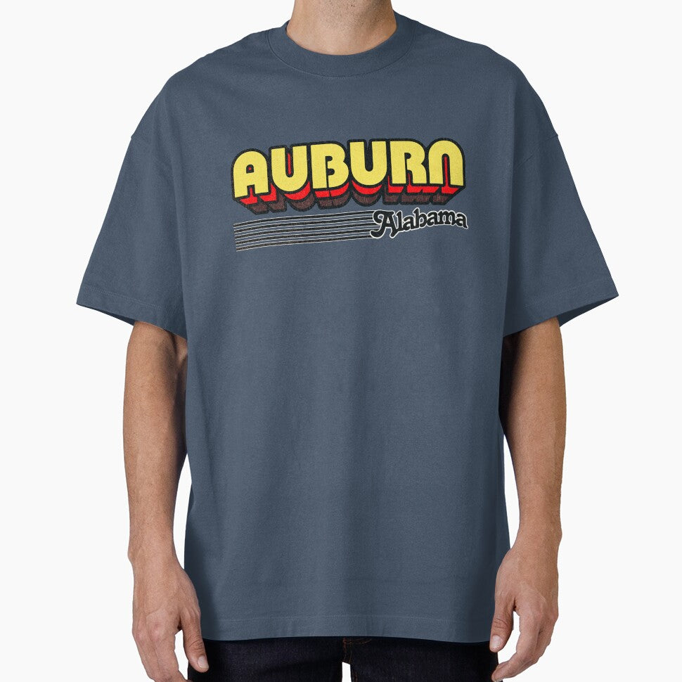 Auburn, Alabama | Retro Stripes by retroready
