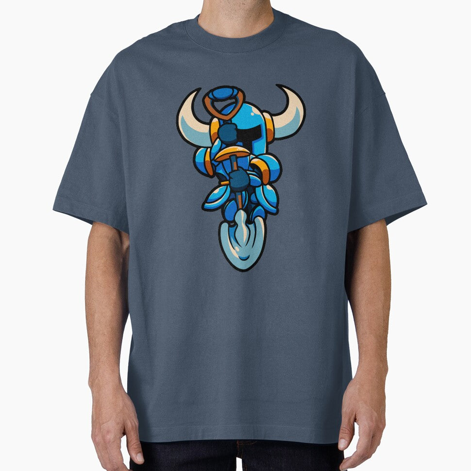 Shovel Knight Shovel Drop by Naitor5