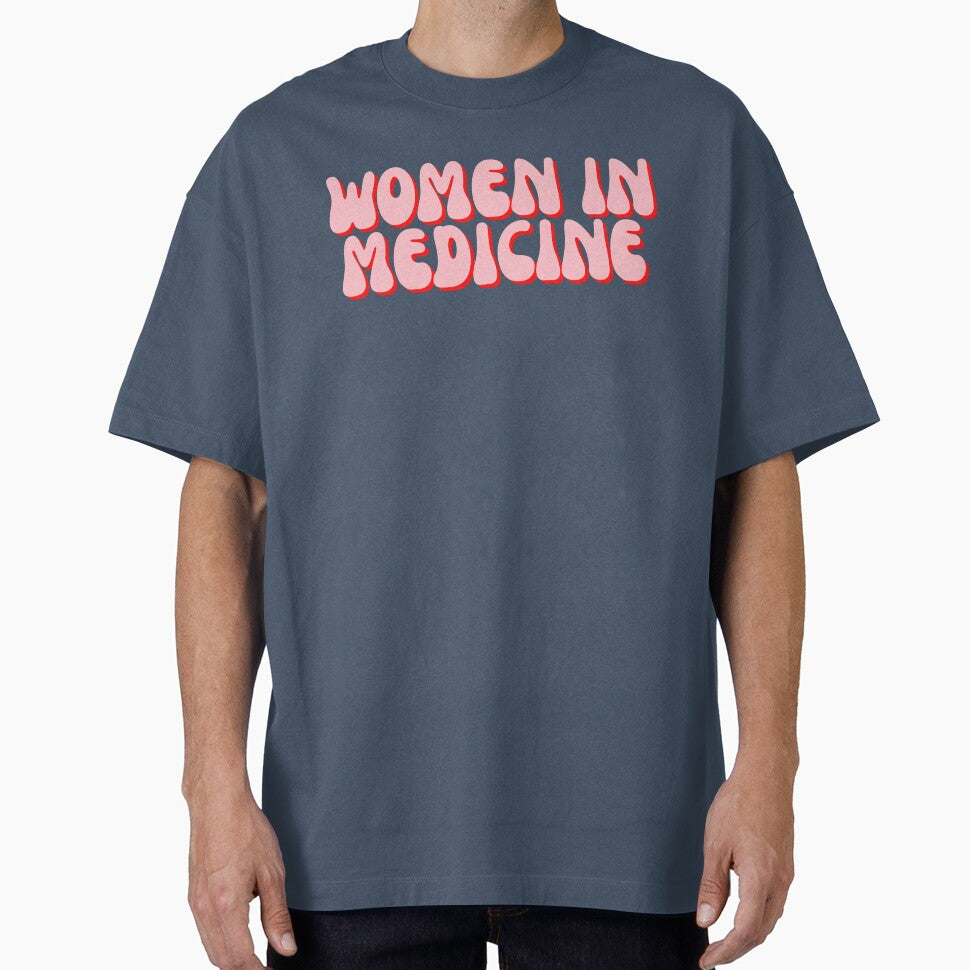 Women in Medicine Pink Retro by polishalpaca
