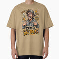 CEO of Bad Ideas | Funny Sarcastic Office Humor Graphic T-Shirt by RebellionShop