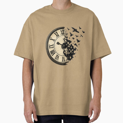 Abstract Dissolving Antique Clock Time Art by GoldenPetalAma