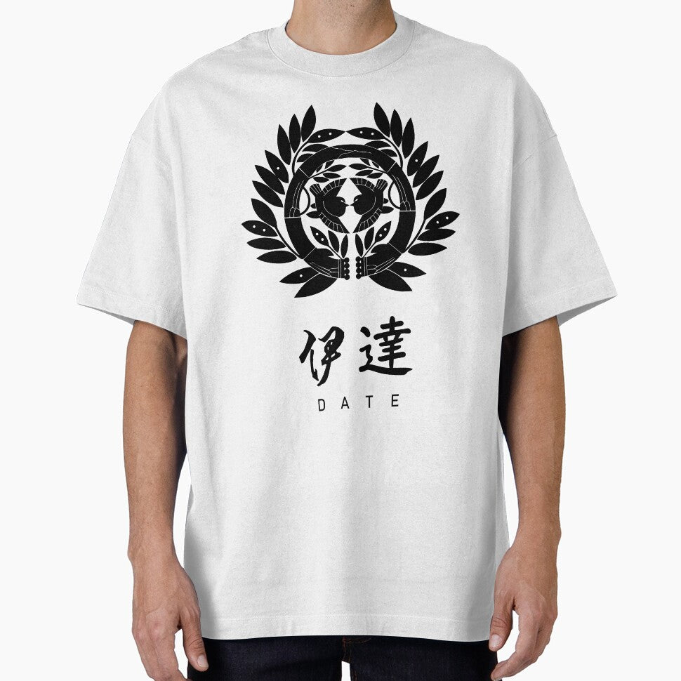 Date Clan Family Crest Kamon - Black Title Version by reyners