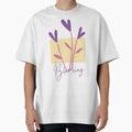 Pastel Blooming Wildflowers Line Art by Novalineastudio