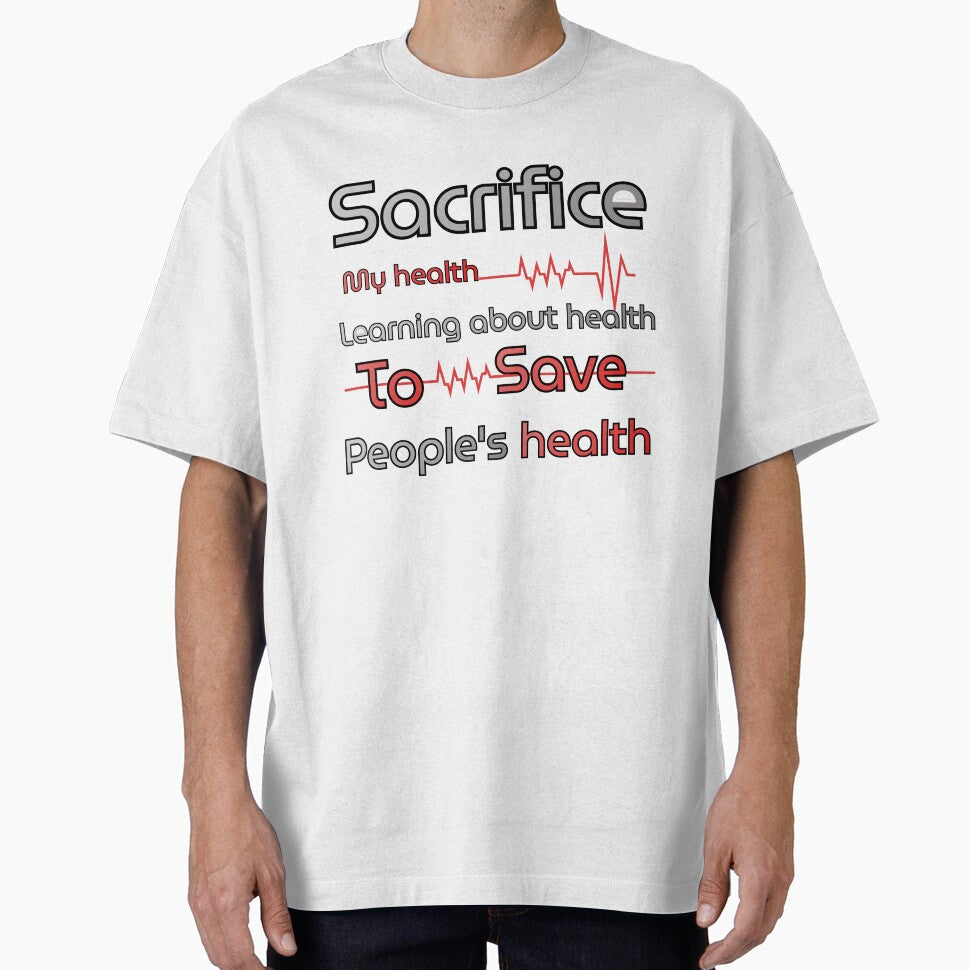 Sacrifice My Health to Save Yours - Medical Student Sarcastic Quote by Unoura-store