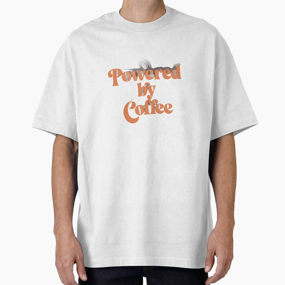 Powered by Coffee Funny Coffee Lover by inkfusionhub99