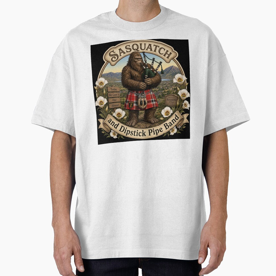 Sasquatch and Dipstick pipeband by OgdenPiper
