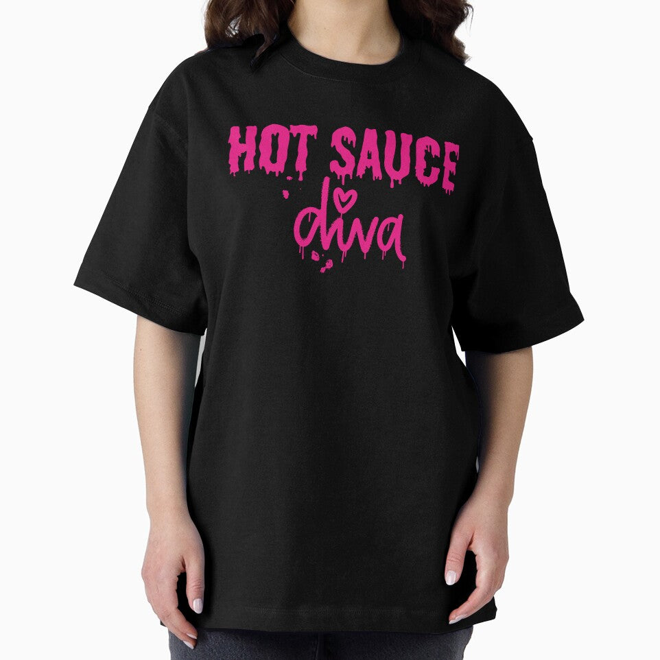 Hot Sauce Diva Funny Bold Cooking Culinary Chef Food Lover by MagicSD Designs