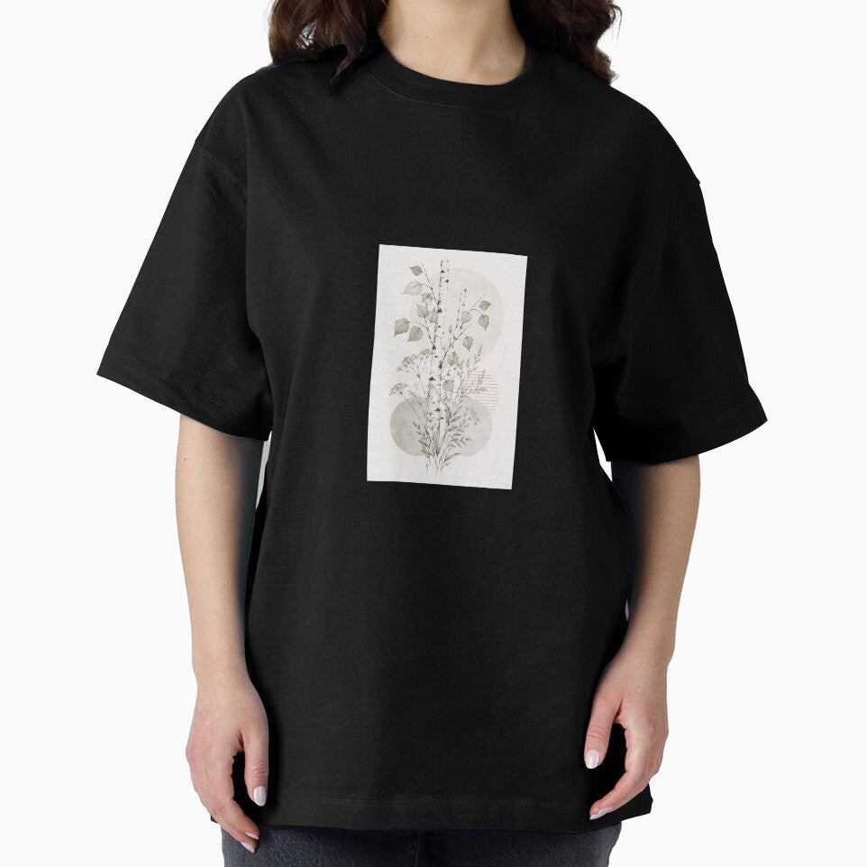 Minimalist Scandi-Boho Birch Branch Print by AlexGreaney