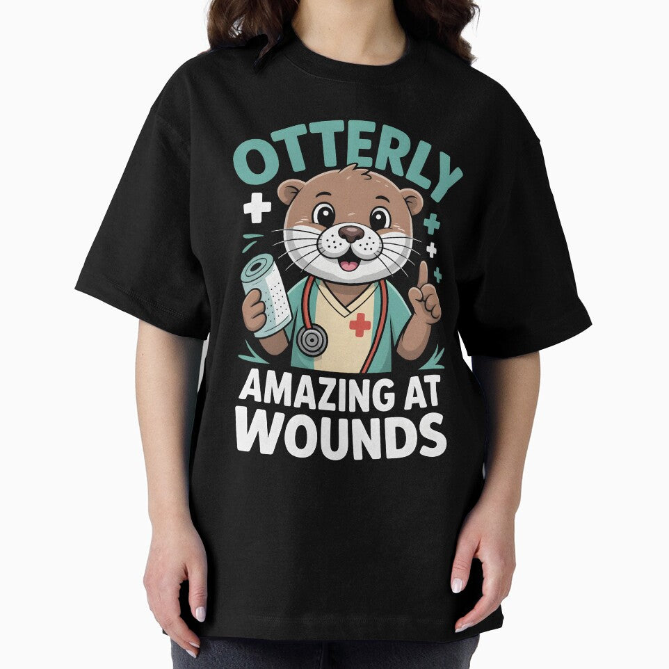 Otterly amazing - Funny Nurse Gift by BobaTeeStore