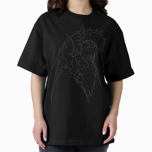Abstract Gothic Crown – Y2K Grunge Streetwear by Dem0r