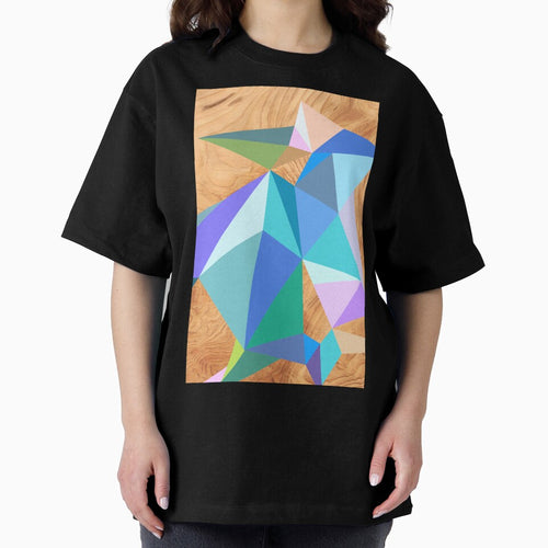 Abstract sharp colored shapes by mikath