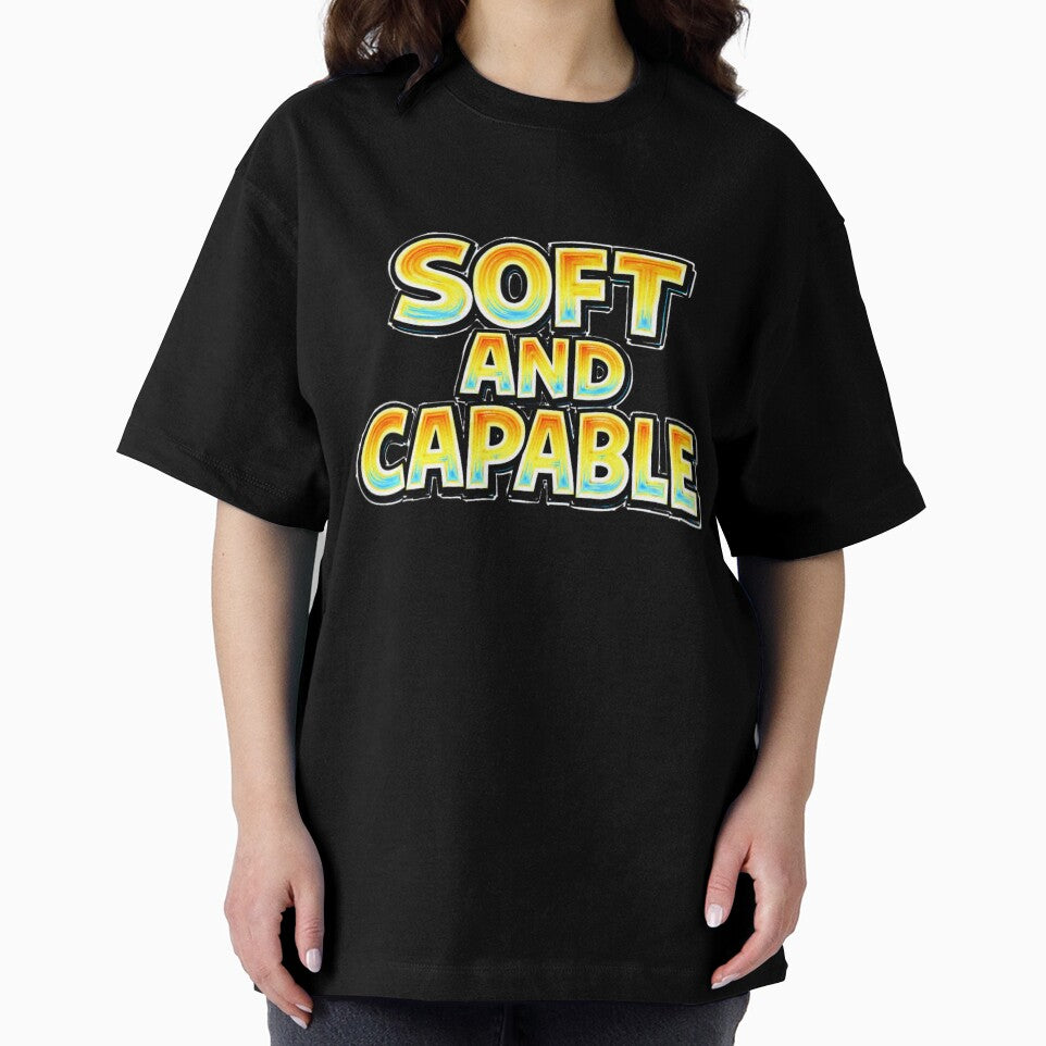 SOFT AND CAPABLE – hand drawn childlike typography by Mac Sketches