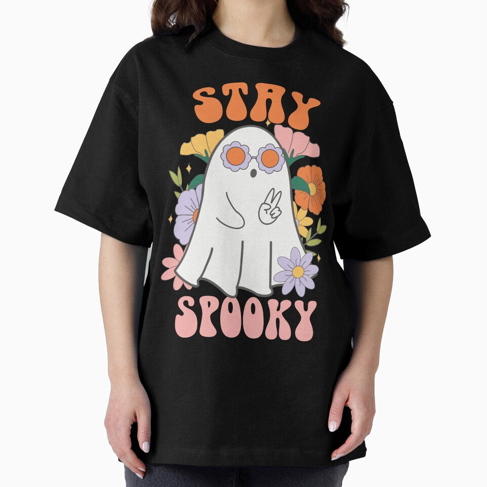Retro Halloween, Stay Spooky, Spooky Vibes, Groovy Halloween, Halloween Vibes, Groovy Ghost, Cute halloween by happylilclouds