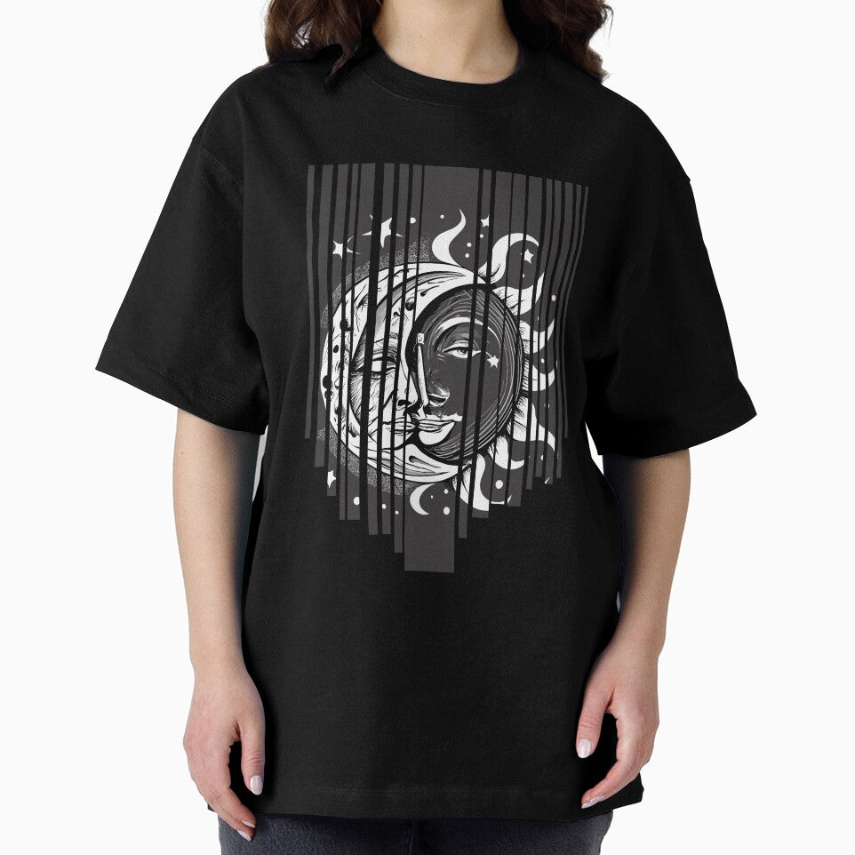 Moon And Sun by Art-T-shirtshop