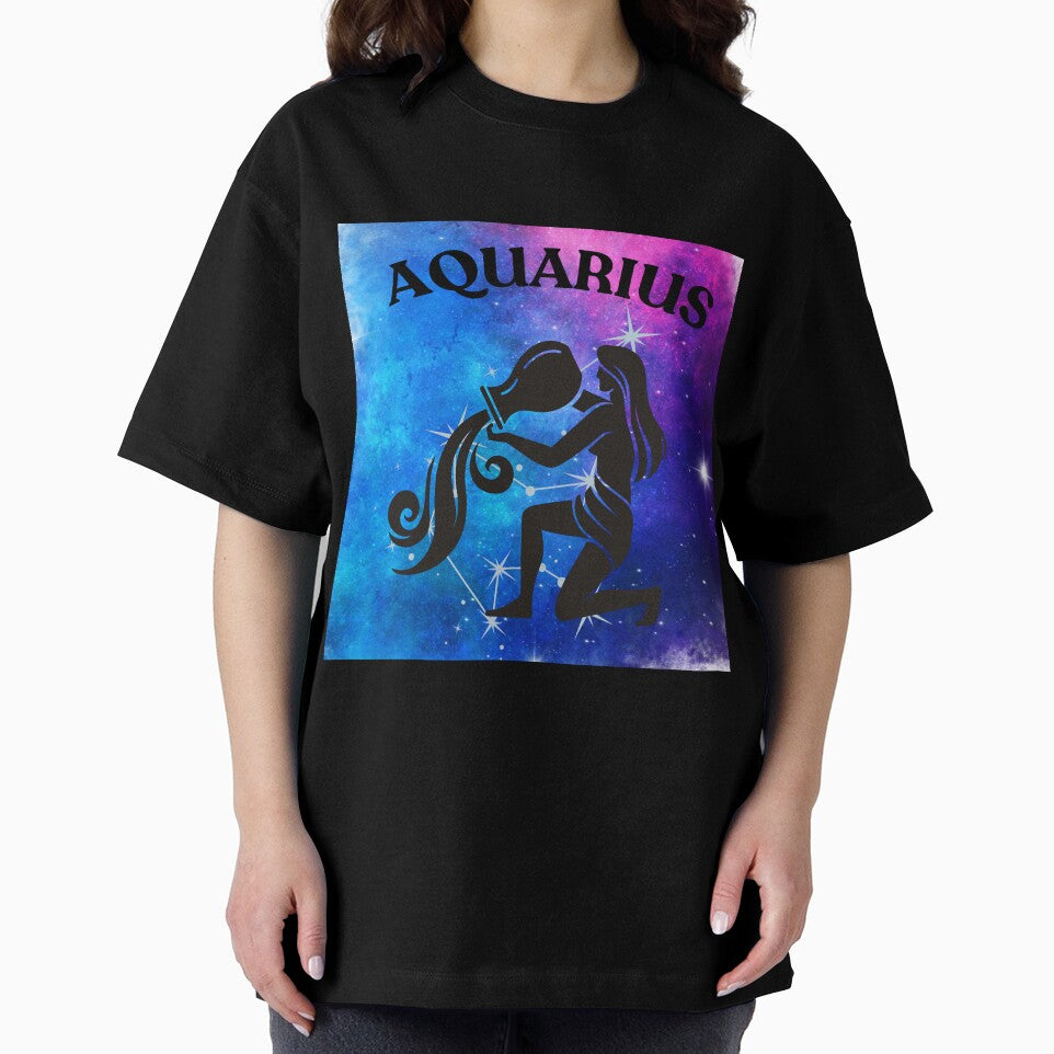 Zodiac Sign - Aquarius Line Art Illustration by Dragon-Act-Art