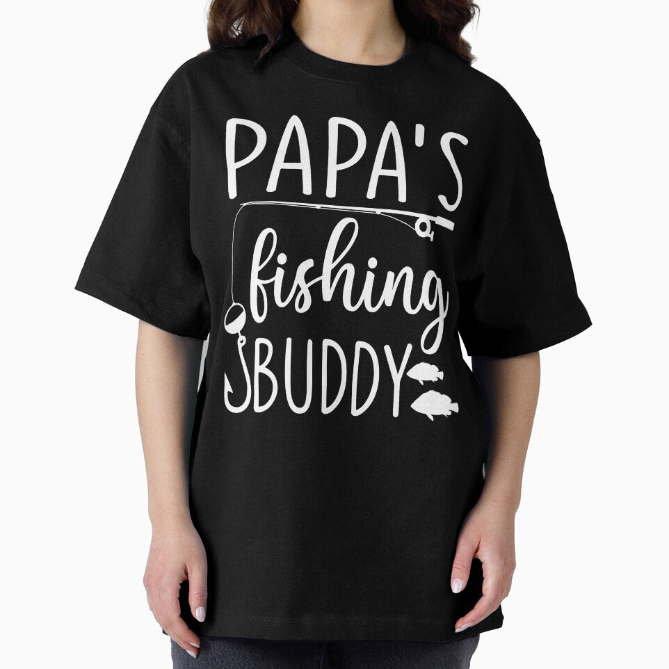 Funny Father's Day Gift - Papa's Fishing Buddy by SunsetGloww