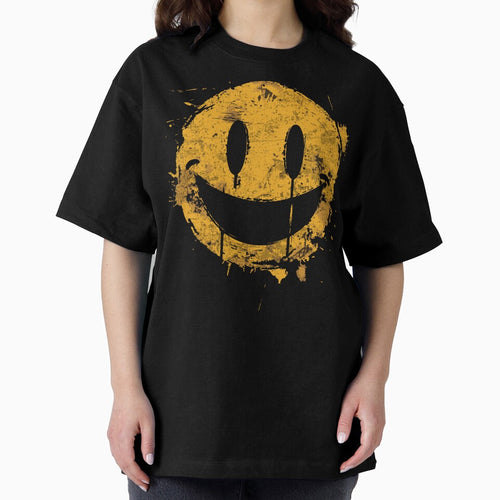 Acidic Decay - Urban Grunge Smiley Face by Sir Meow Meow