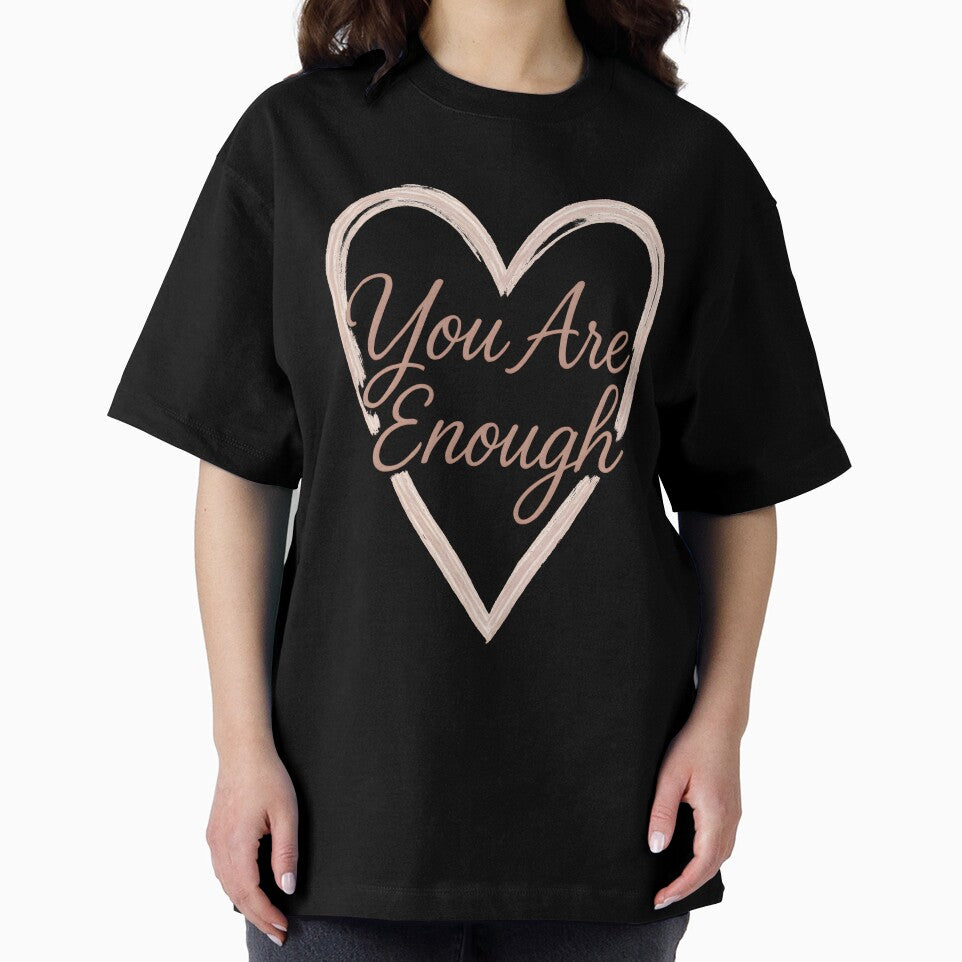 mental health therapist You Are Enough by Uglyandcute