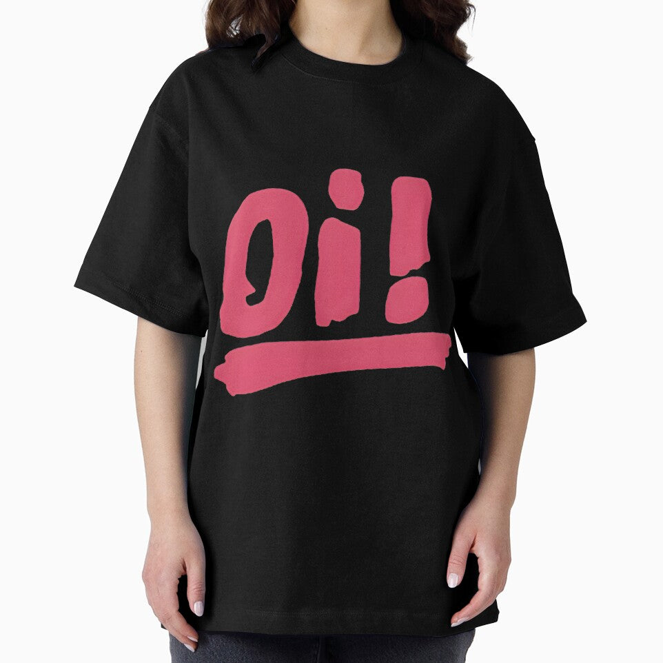 Oi! Red Bold Lettering | PERFECT GIFT FOR YOU AND FRIENDS by TiyanaLapanne