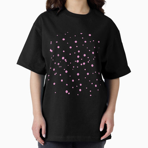 Abstract circles with touches of pink color by HDpod