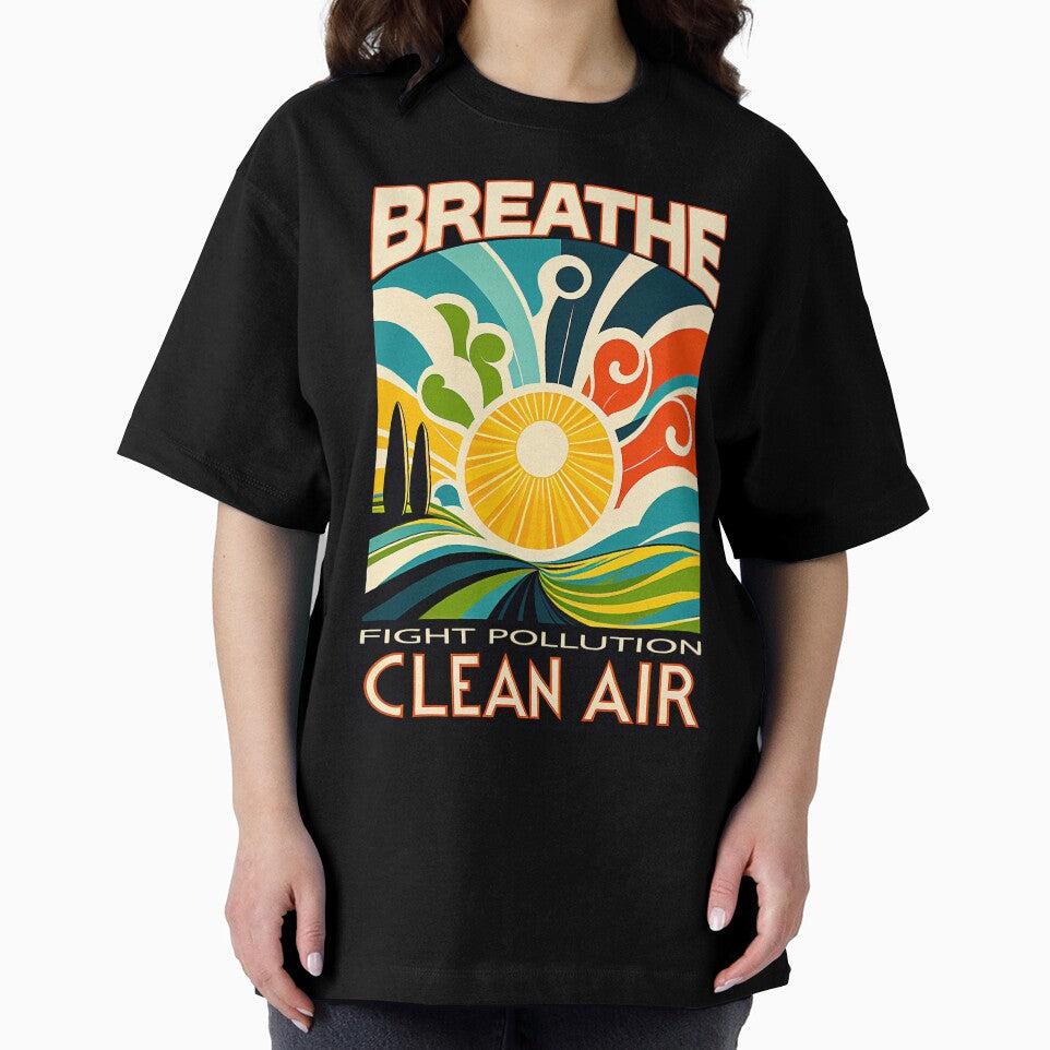 Fight Pollution Breathe Clean Air by SportsT-Shirts