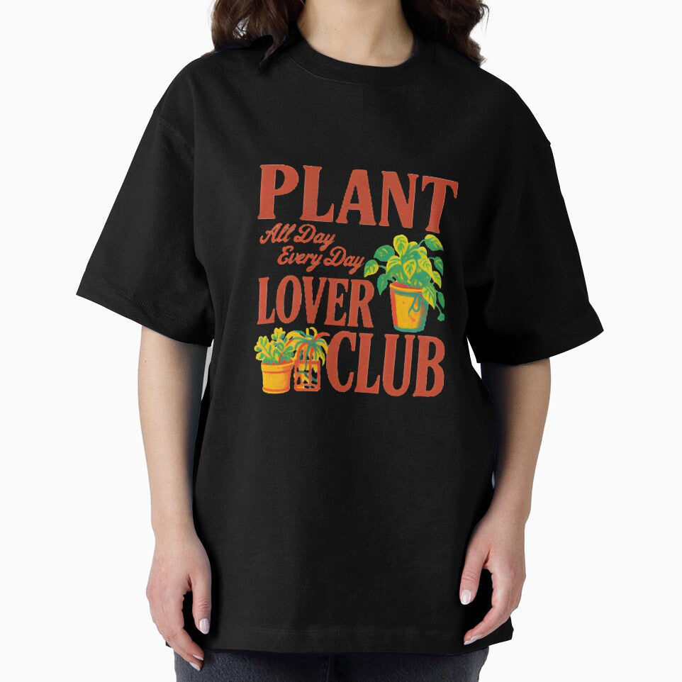 Plant Lover Club — Retro Botanical Illustration | Funny Gardener Quote Art by Colorful-Garden