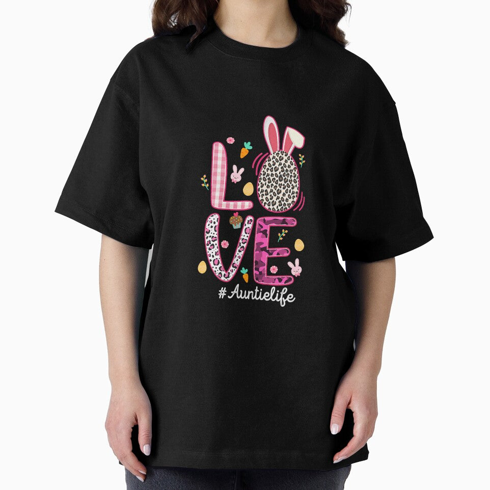 Love Auntie Life Easter Eggs Bunny by SkyCloudBlue