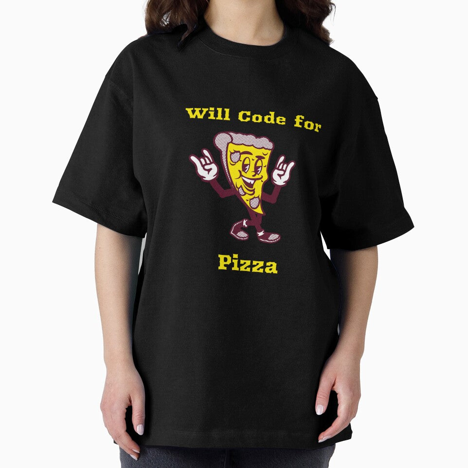 Will Code for Pizza – Funny Programmer Pizza Lover Design by Ani-24