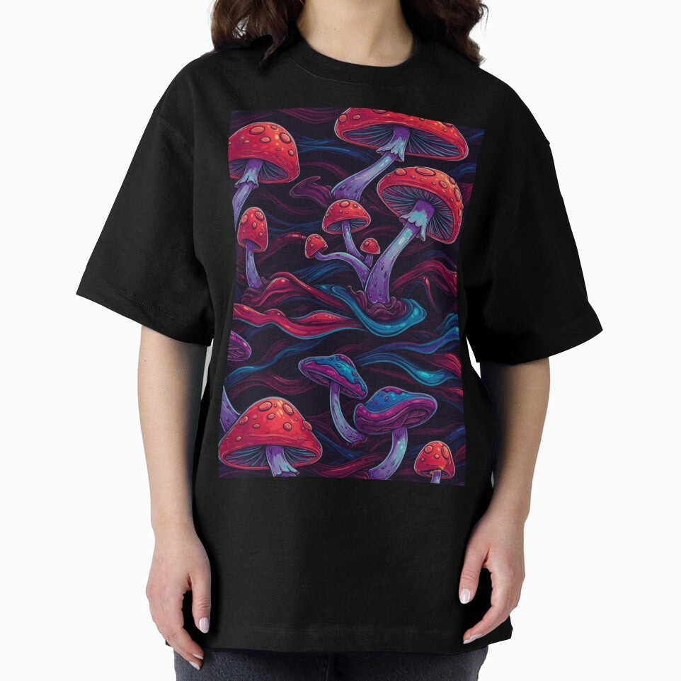 halloween mushroom cottagecore design tshirt by anandsiva2703