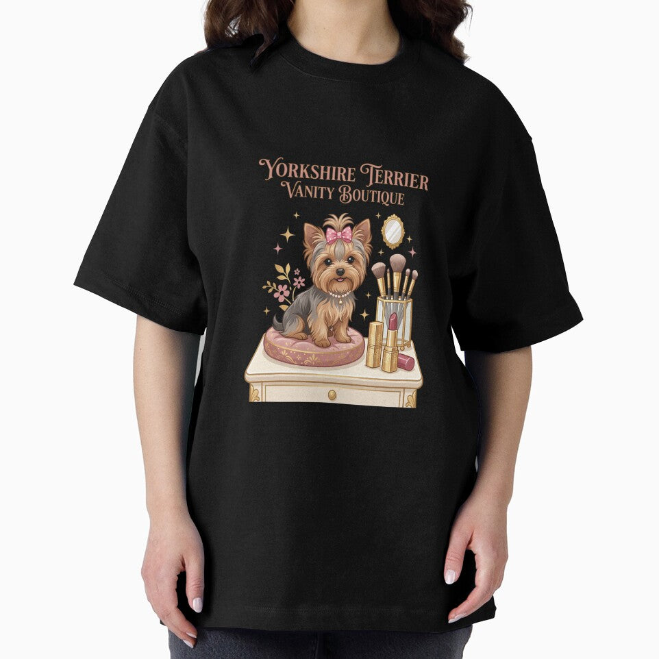 Yorkshire Terrier Vanity Boutique Makeup Cosmetic Dog by PictoVibe