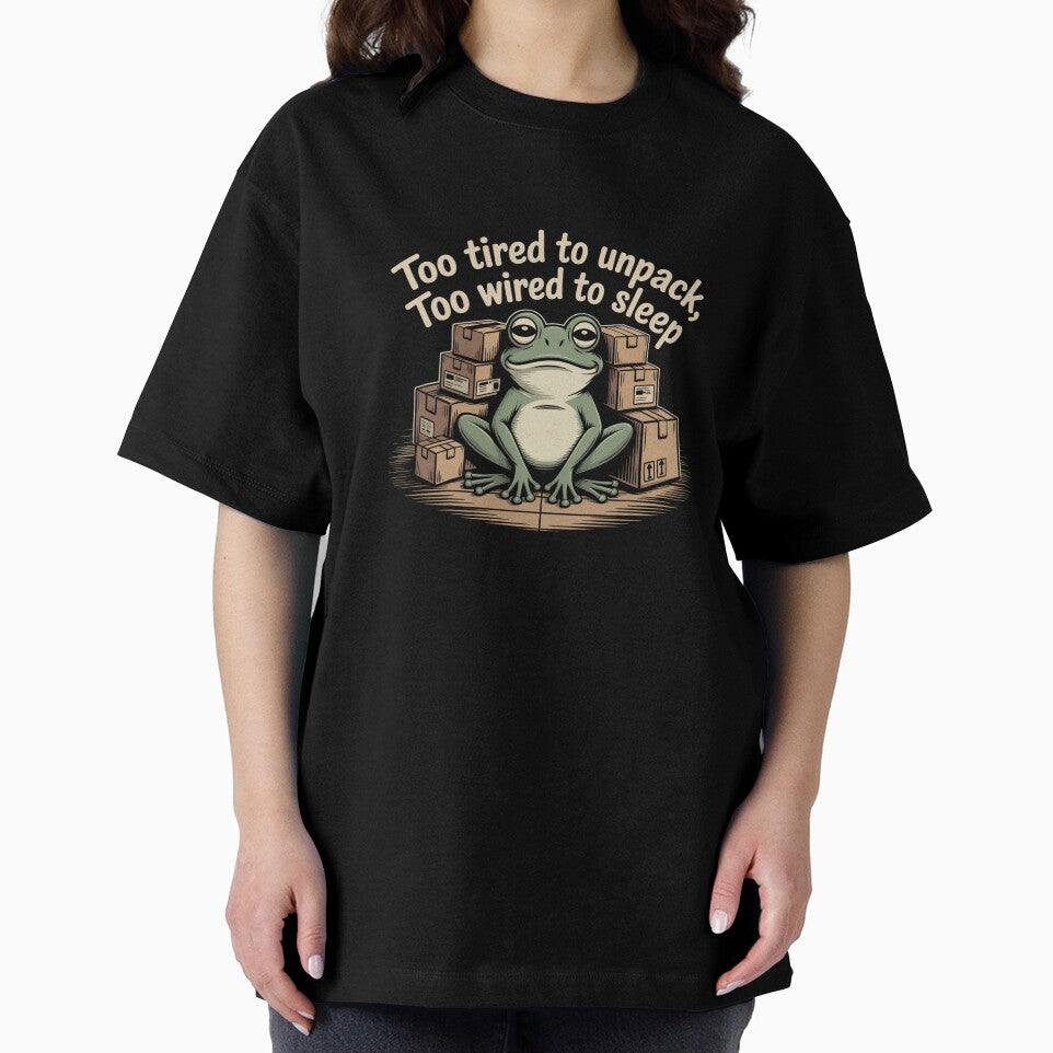 Too Tired to Unpack by theartfulaspie