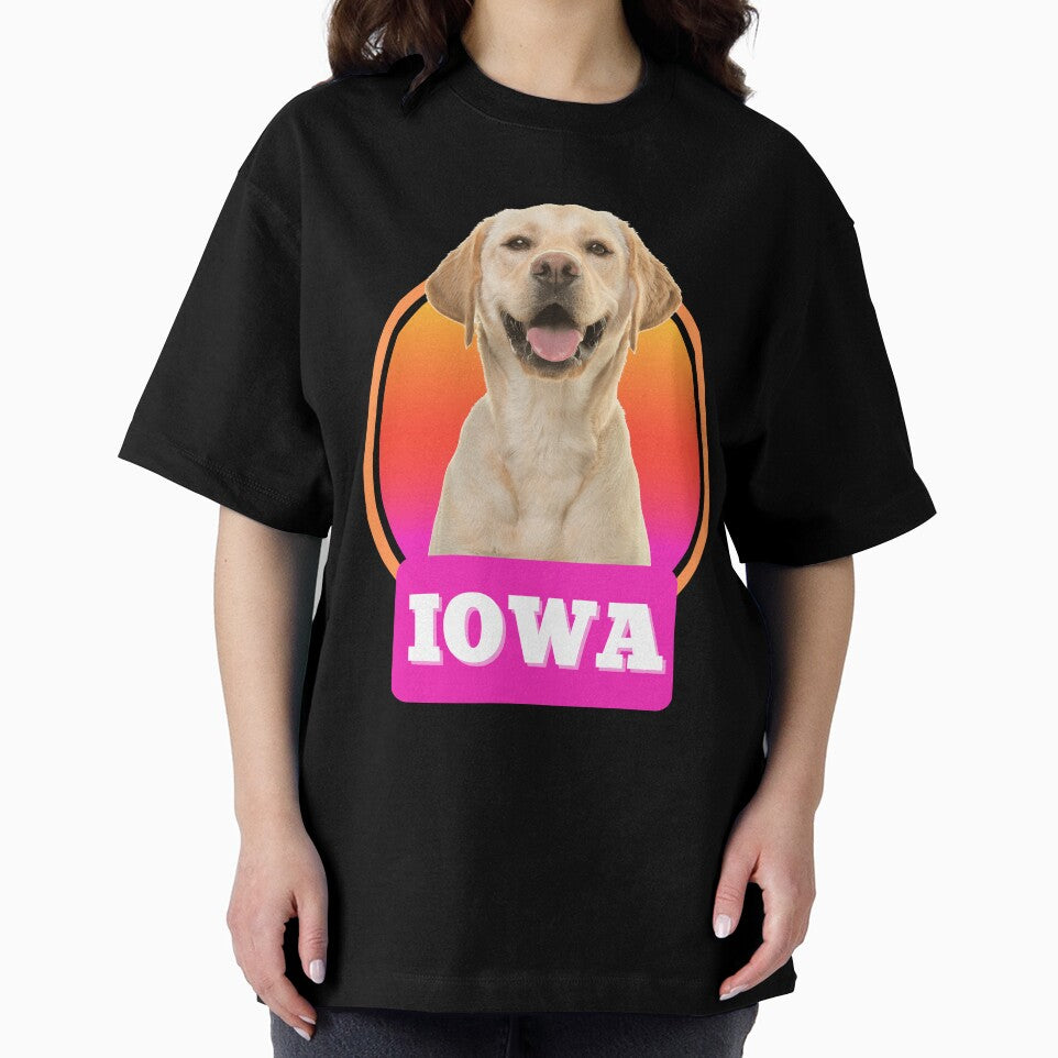 Iowa state and Labrador by Weather gifts