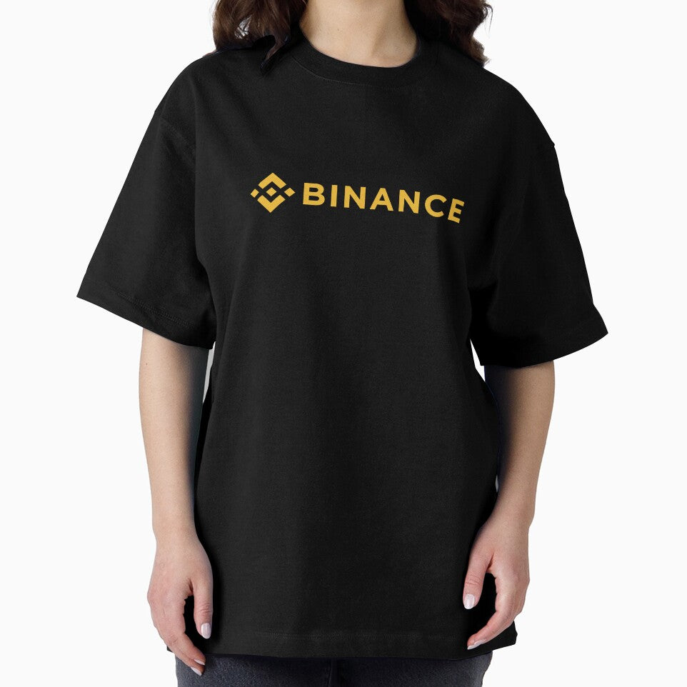 Binance Exchange Full Typography Logo Gold by achristiaf